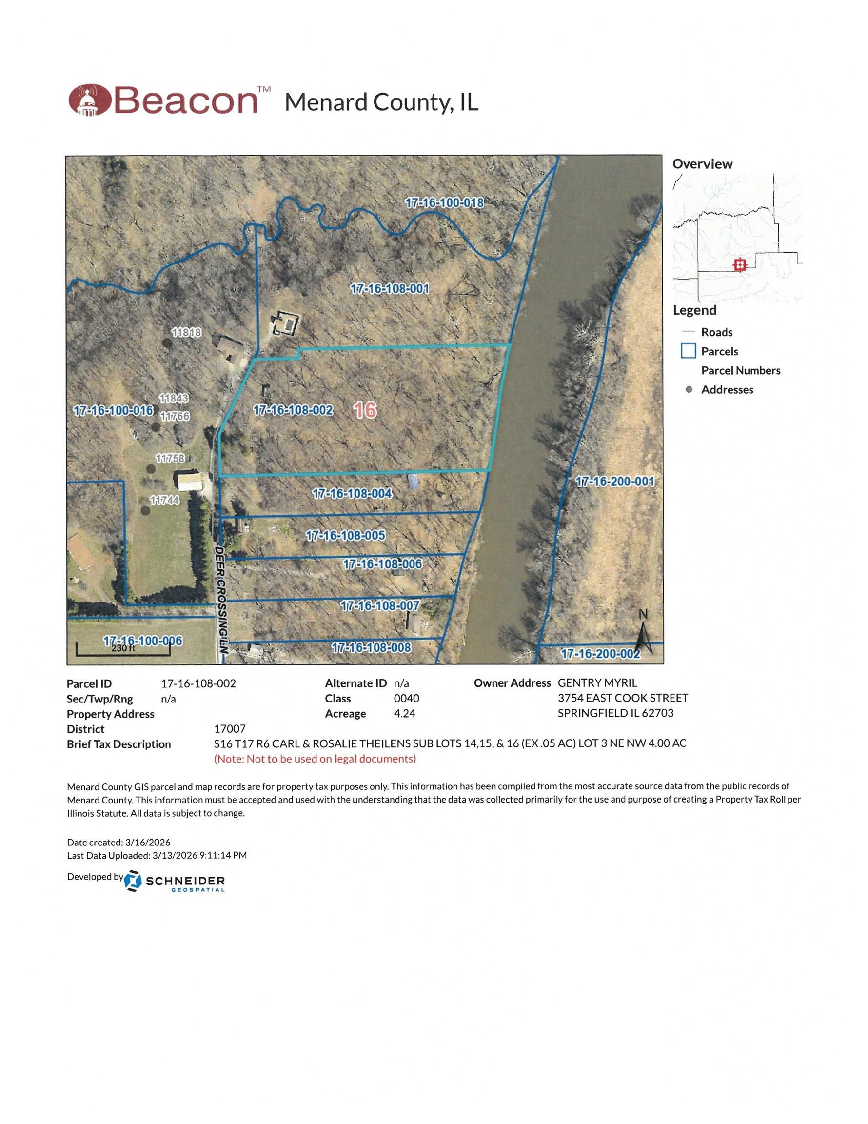 Lots 14 15 16 Deer Crossing Lane Petersburg IL