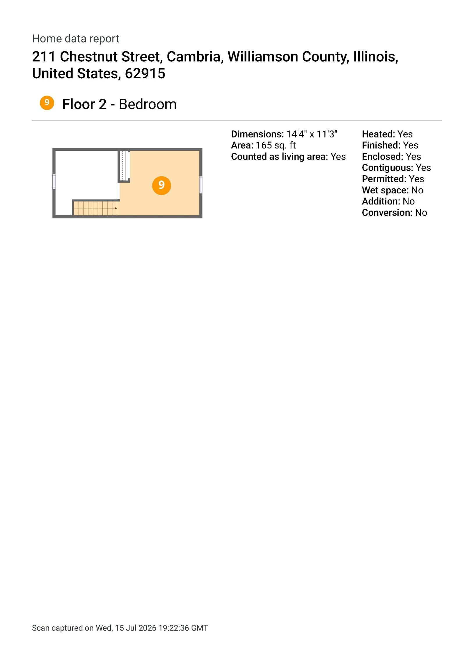 211 CHESTNUT Street Cambria IL